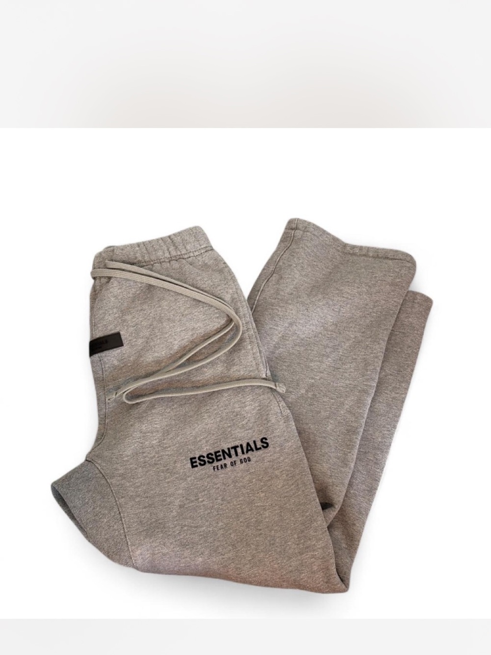 Fear of God ESSENTIALS Heather Gray Men's Joggers